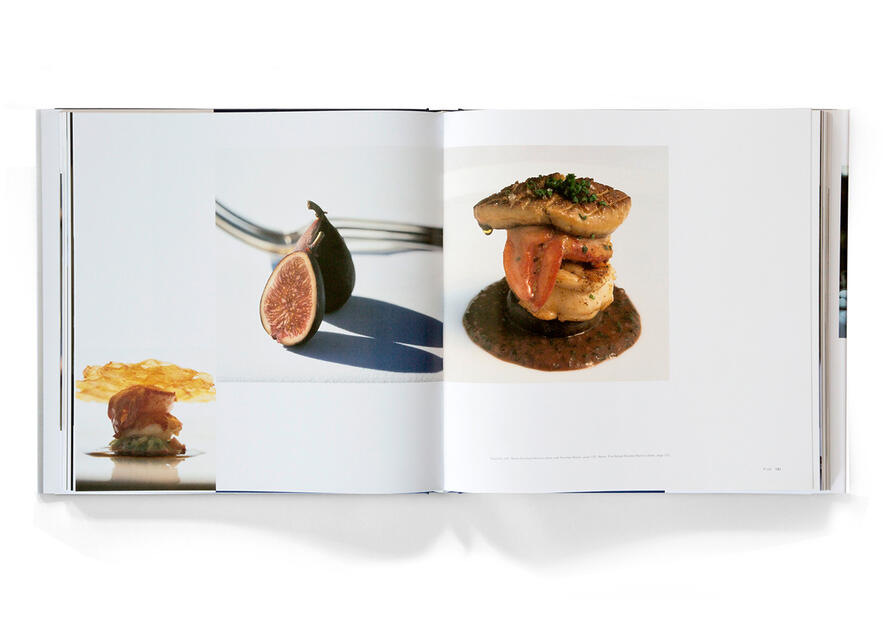 The French Laundry Cookbook; open