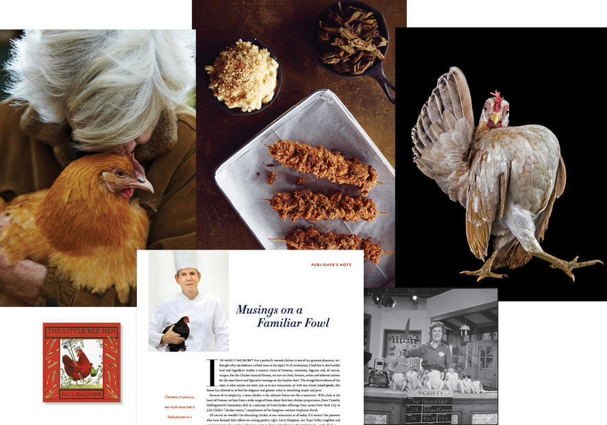 Finesse Magazine Chicken Issue collage
