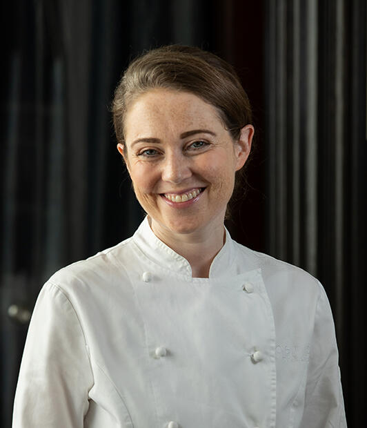Portrait of Per Se pastry chef, Elaine Smyth