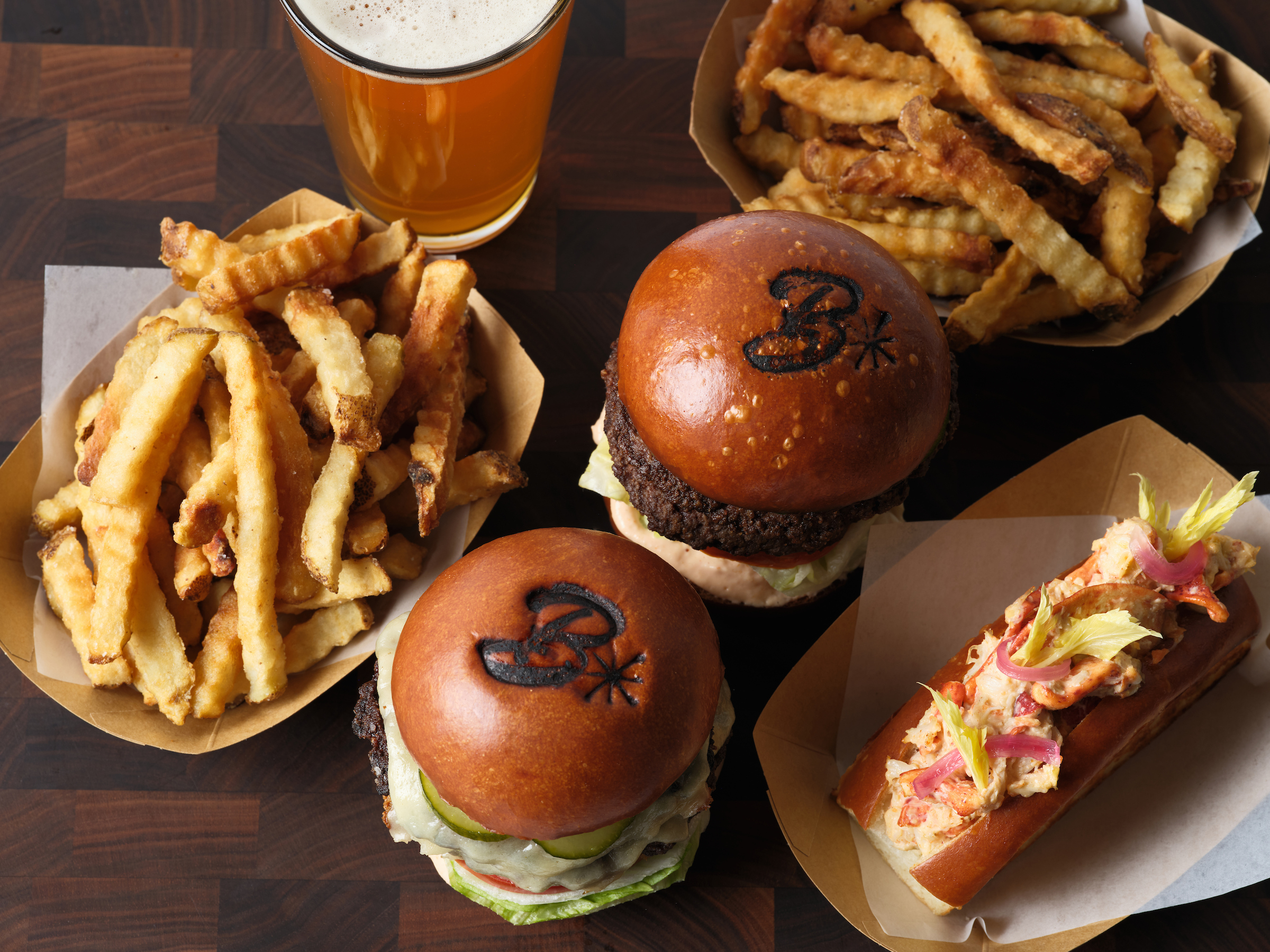 Burgers & Half Bottles Pop Up